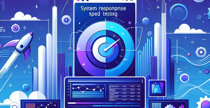  系统响应速度测试：主流ERP性能对比  